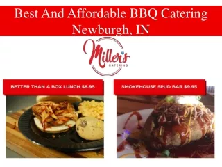 Best And Affordable BBQ Catering Newburgh, IN