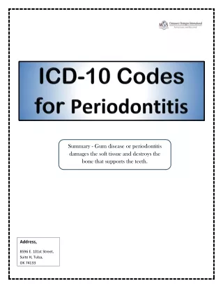 summary gum disease or periodontitis damages