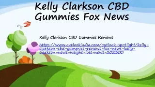 Kelly Clarkson CBD Gummies Reviews