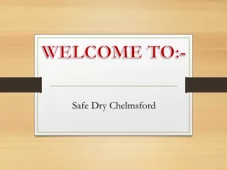 welcome to