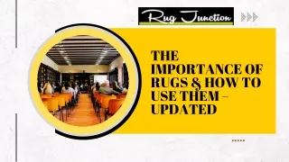 The Impotance of Rugs & How to Use Them Updated | Traditional Rugs