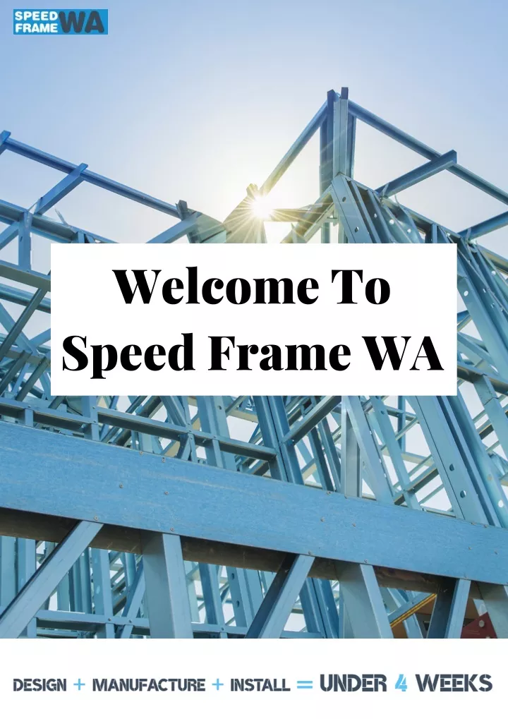 welcome to speed frame wa