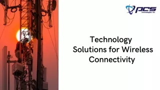 Educational Broadband Service: PCS Technologies Inc