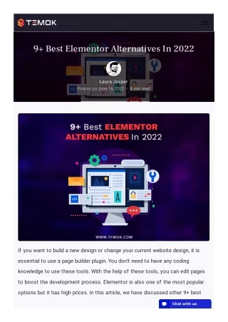 9 best elementor alternatives in 2022