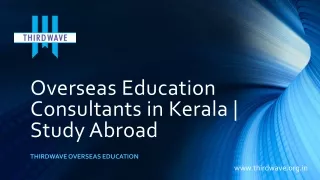 Overseas Education Consultants in Kerala | Study Abroad