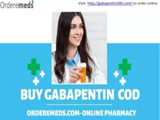 Buy Gabapentin COD