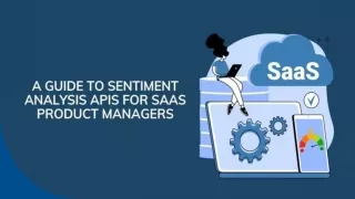 A Guide to Sentiment Analysis APIs for SaaS Product Managers