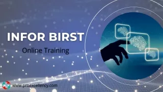 Infor Birst Online Training By Real-Time Consultant