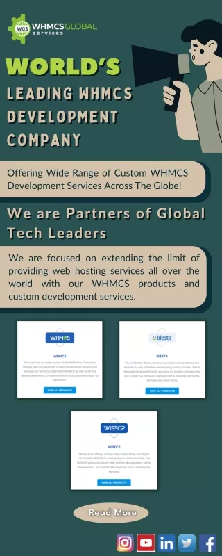 world s world s leading leading whmcs development