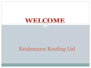 reidemann roofing ltd