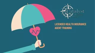 Licensed Health Insurance Agent Training