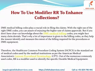 how to use modifier rr to enhance collections