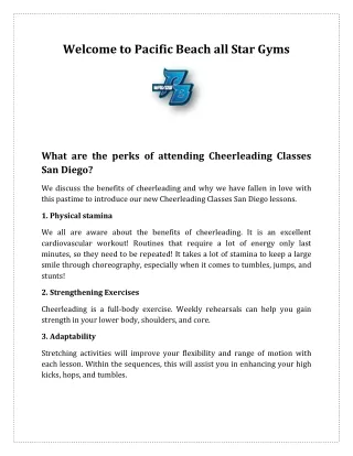 welcome to pacific beach all star gyms