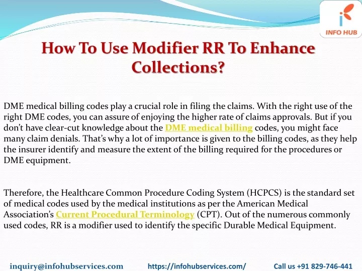 how to use modifier rr to enhance collections