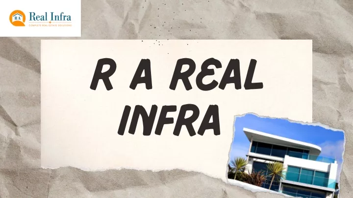 r a real infra