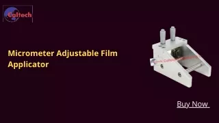 Buy Micrometer Adjustable Film Applicator