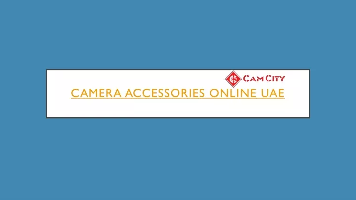camera accessories online uae
