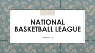 National Basketball League - Be The Next Champion