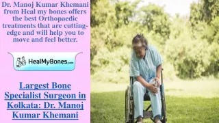 Best Orthopaedic Treatment Center in Kolkata - Heal My Bones