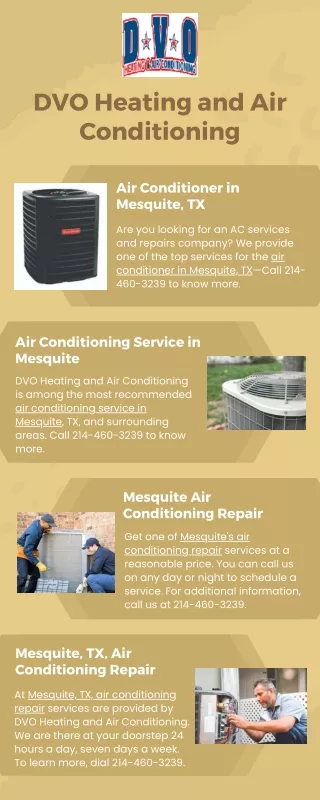 Air Conditioning Service in Mesquite