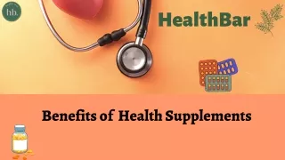 Buy Online Health Supplements - HealthBar