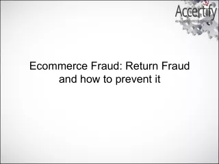 ecommerce fraud return fraud and how to prevent it