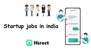 Startup Jobs in India 2022