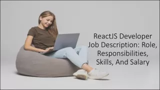 ReactJS Developer Job Description
