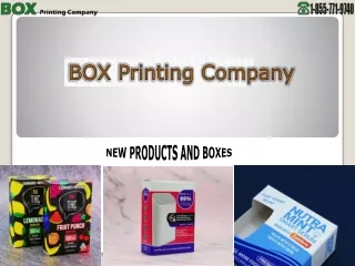 Custom Boxes And Packaging