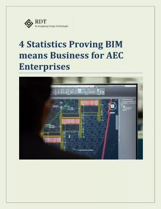4 Statistics Proving BIM means Business for AEC Enterprises