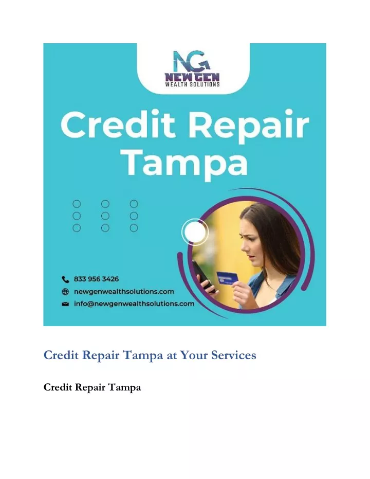 credit repair tampa at your services