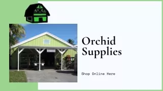 Orchid supplies - Greenbarn Orchid Supplies!