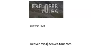 Denver tripsdenver-tour.com