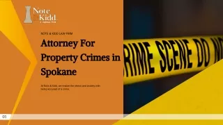 Attorney for Property Crimes in Spokane- Noteandkidd