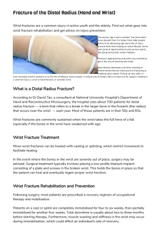 wrist surgery by wrist specialist - orthohandpartners