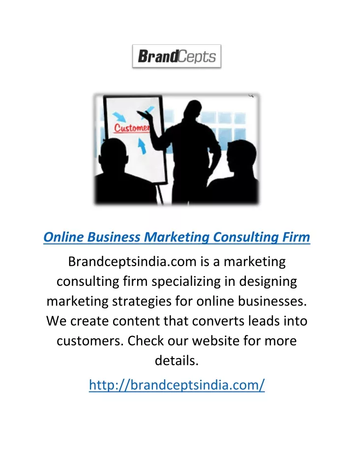 online business marketing consulting firm