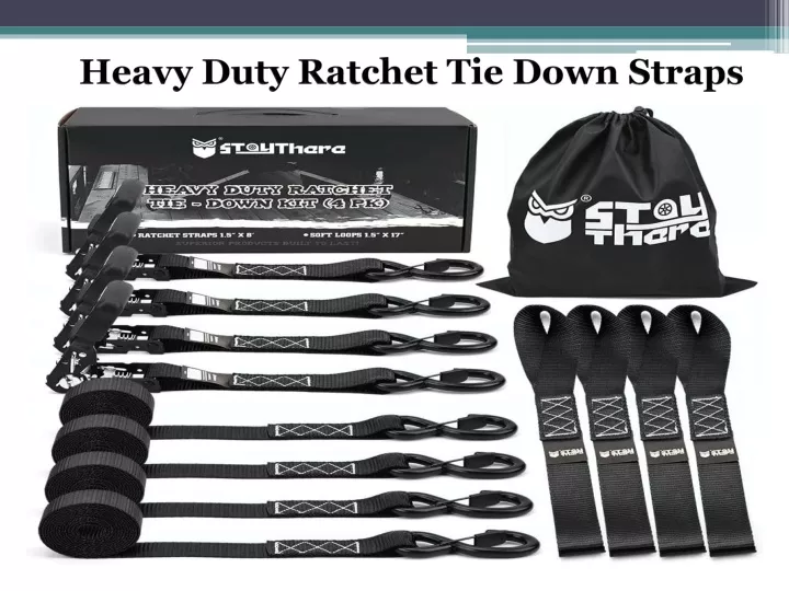 heavy duty ratchet tie down straps