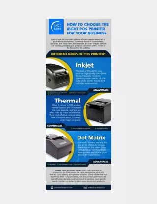 How to Choose the Right POS Printer for Business