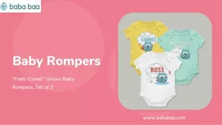 Baby Rompers