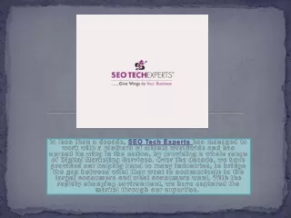Digital Marketing