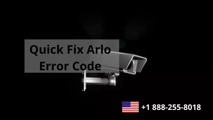 quick fix arlo error code