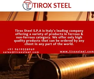 Manufacturer of carbon steel pipes in India
