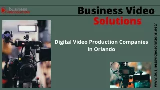 Video Solutions | Video On Business | Business Video Solutions