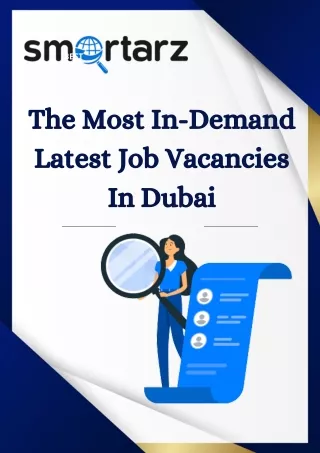 The Most In-Demand Latest Job Vacancies In Dubai