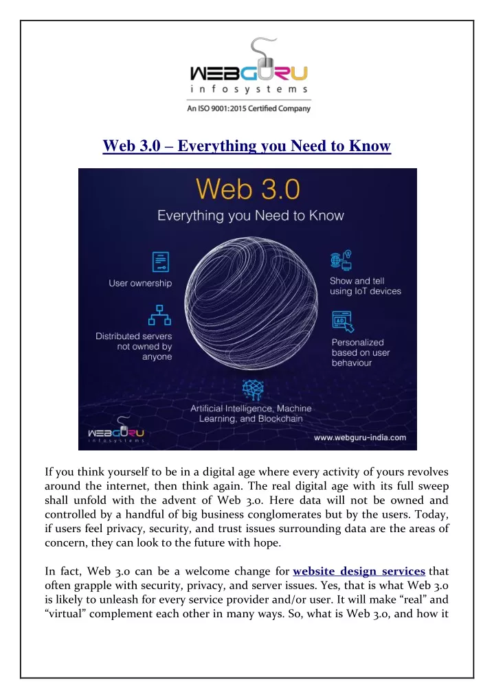 web 3 0 everything you need to know