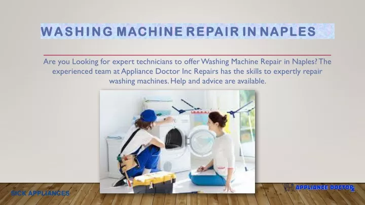 washing machine repair in naples