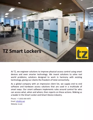 TZ Smart Lockers