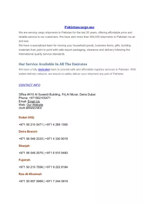 pakistancargo.me