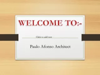 welcome to