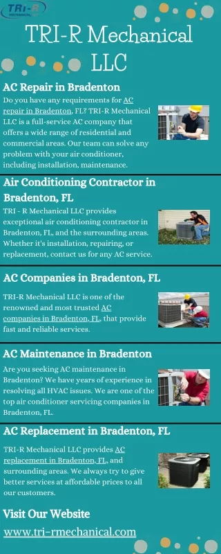 AC Repair in Bradenton